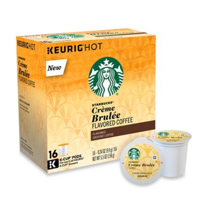 Starbucks for Keurig 16-Count Creme Brulee Coffee for Single Cup Coffee Makers - Bed Bath & Beyond
